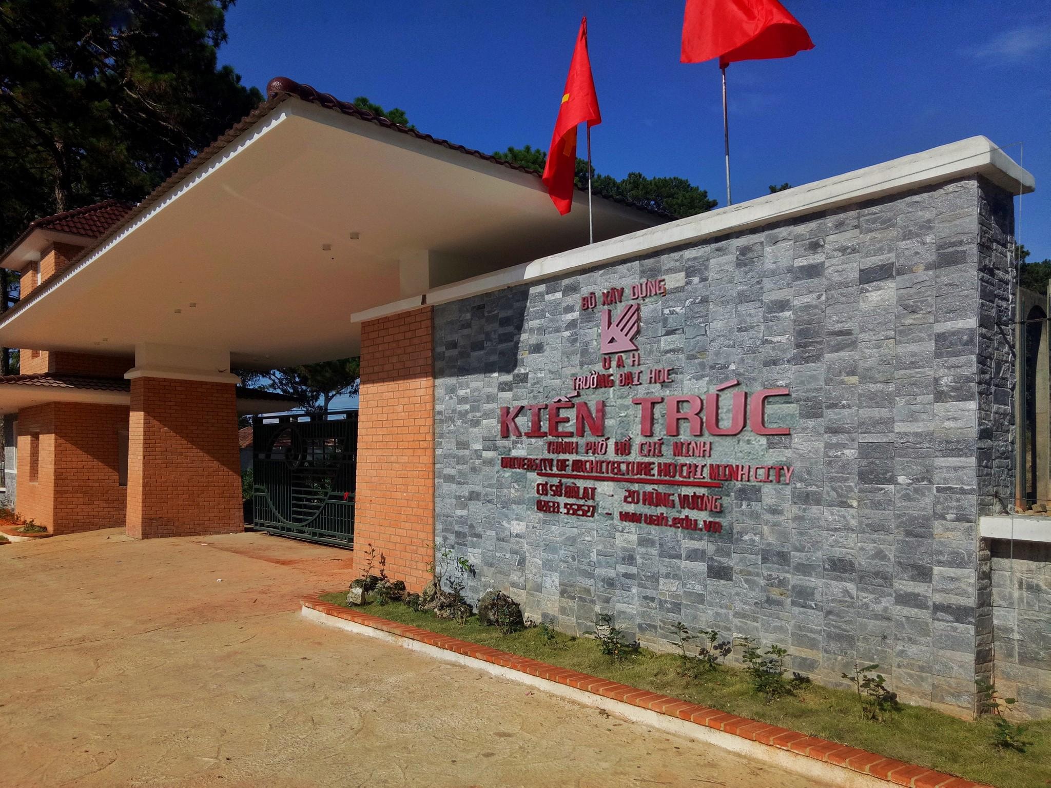  DỰ ÁN TRƯỜNG ĐẠI HỌC KIẾN TRÚC HỒ CHÍ MINH TẠI ĐÀ LẠT